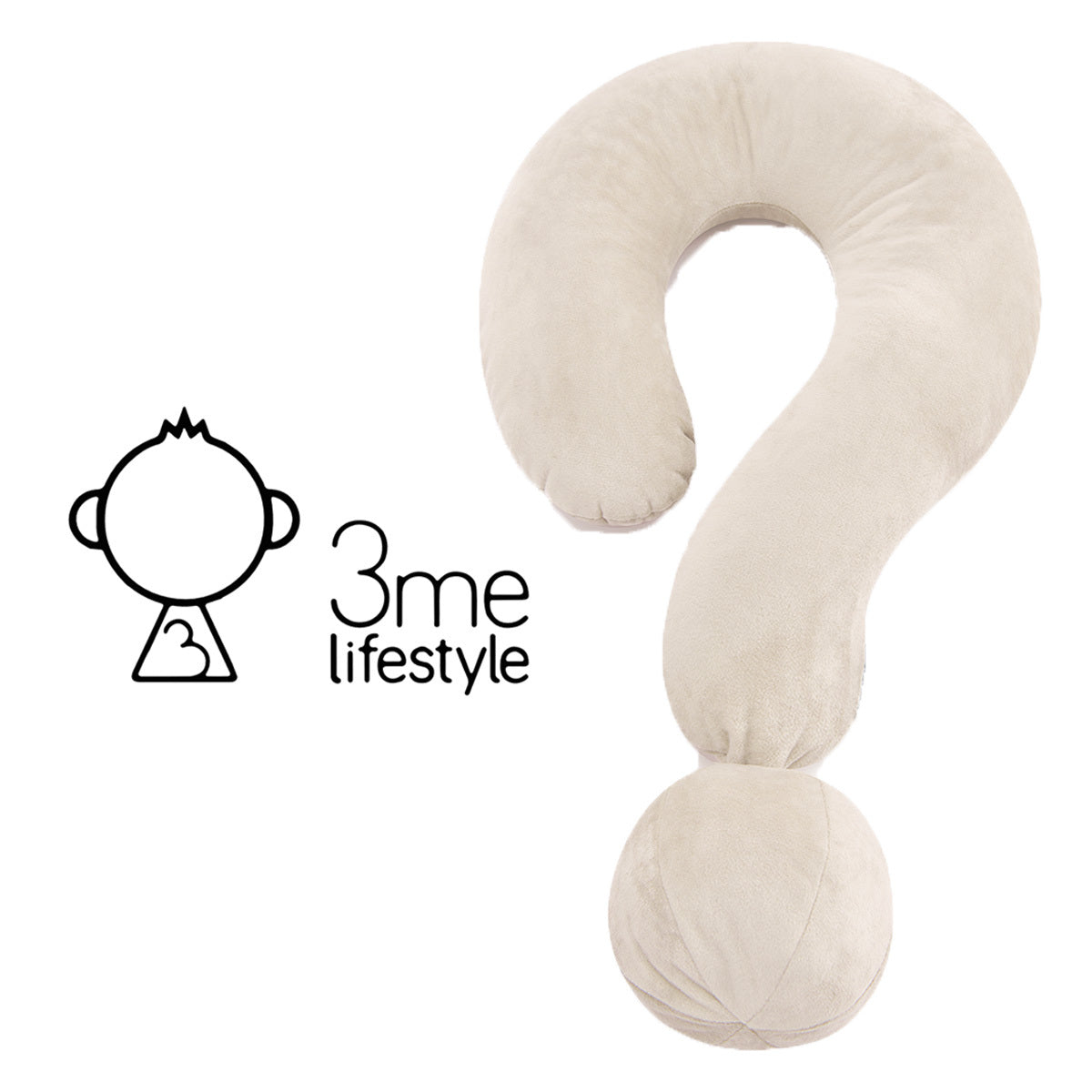 Portable Question Mark Pillow Memory Foam Travel  Mommy Neck Pillow free shipping