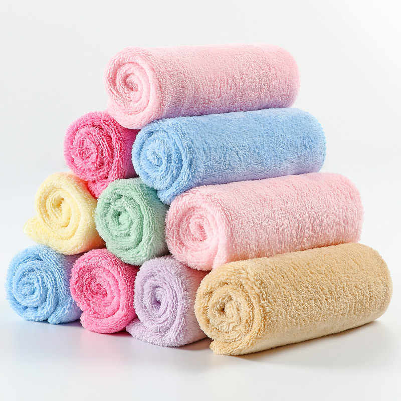 10 Pack Baby Washcloths Bath Towels