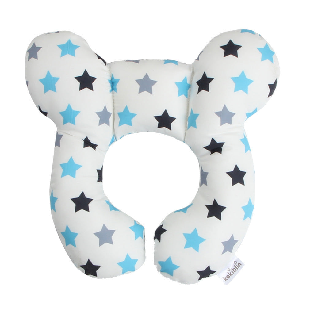 Infant Pillow  Baby Bed  U-Shaped Safety Seat  Neck Guard  Fixed Stereotyped Stroller Pillow