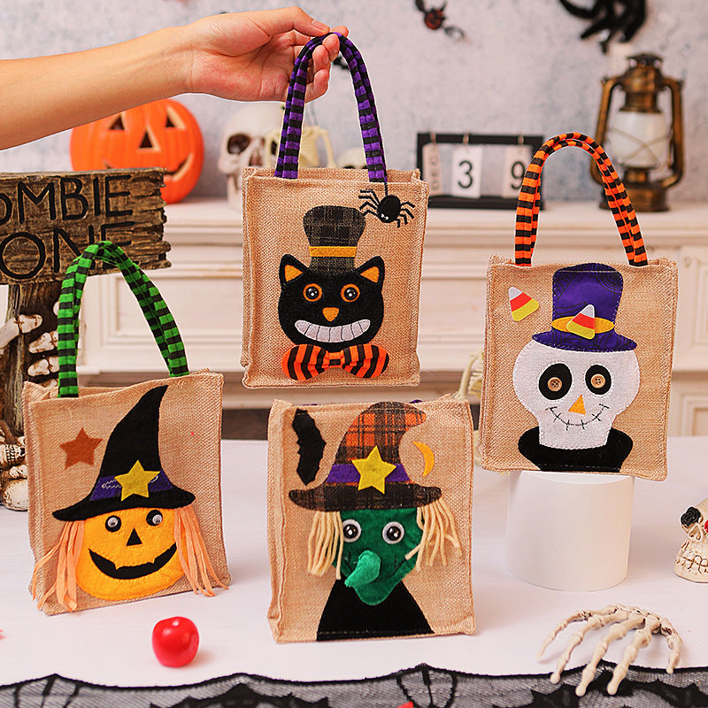 Halloween Candy Tote Bag For Kids GiftShopping Bags