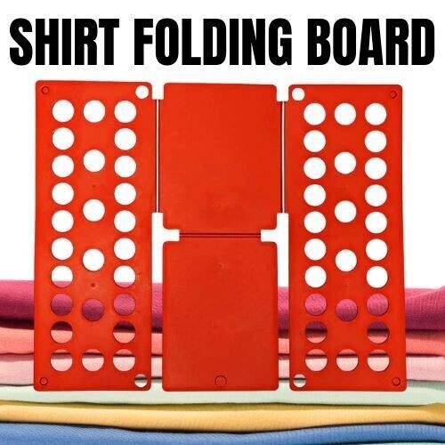 Clothes Folder Kids Folding Board Laundry Organizer T-Shirt Fast Fold Children