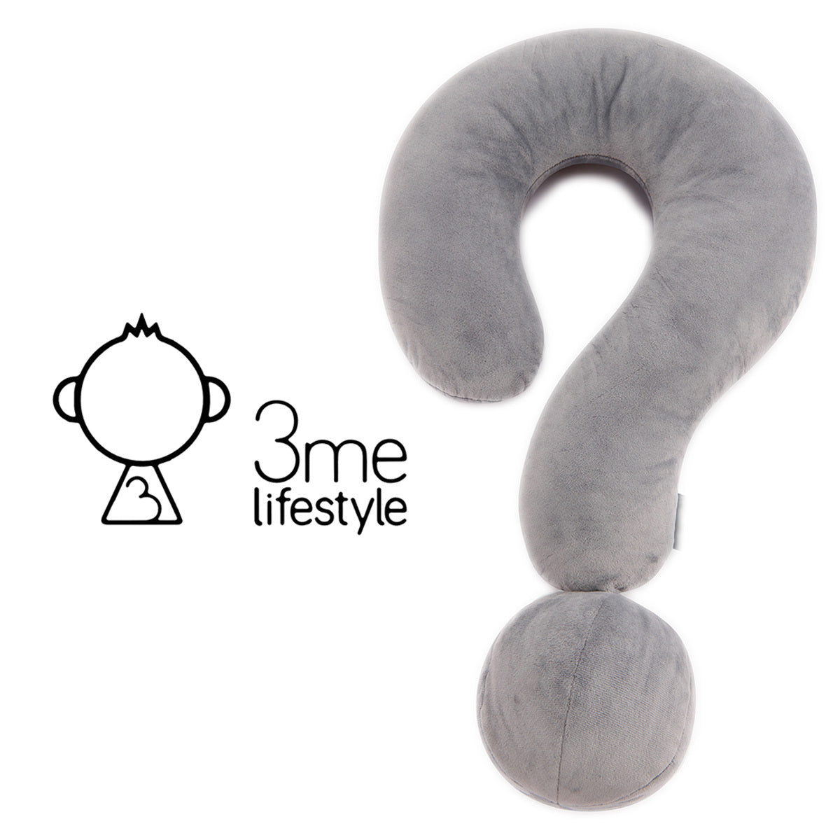 Portable Question Mark Pillow Memory Foam Travel  Mommy Neck Pillow free shipping