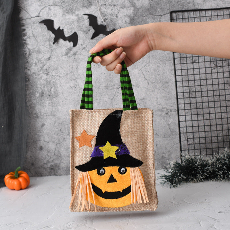 Halloween Candy Tote Bag For Kids GiftShopping Bags