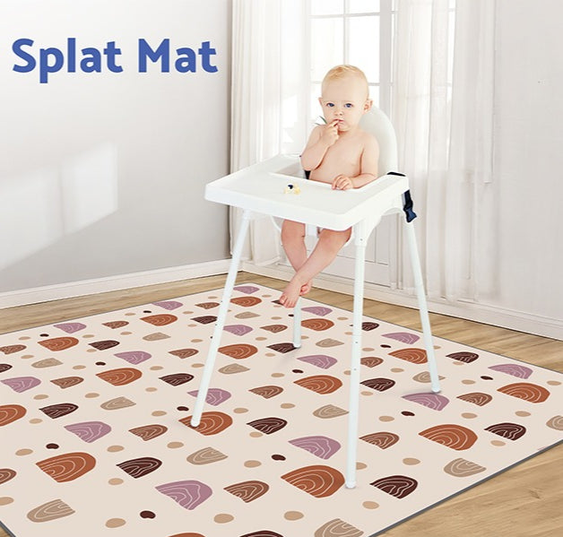 Waterproof Antifouling Non-slip Baby Dining Chair Splat Mat