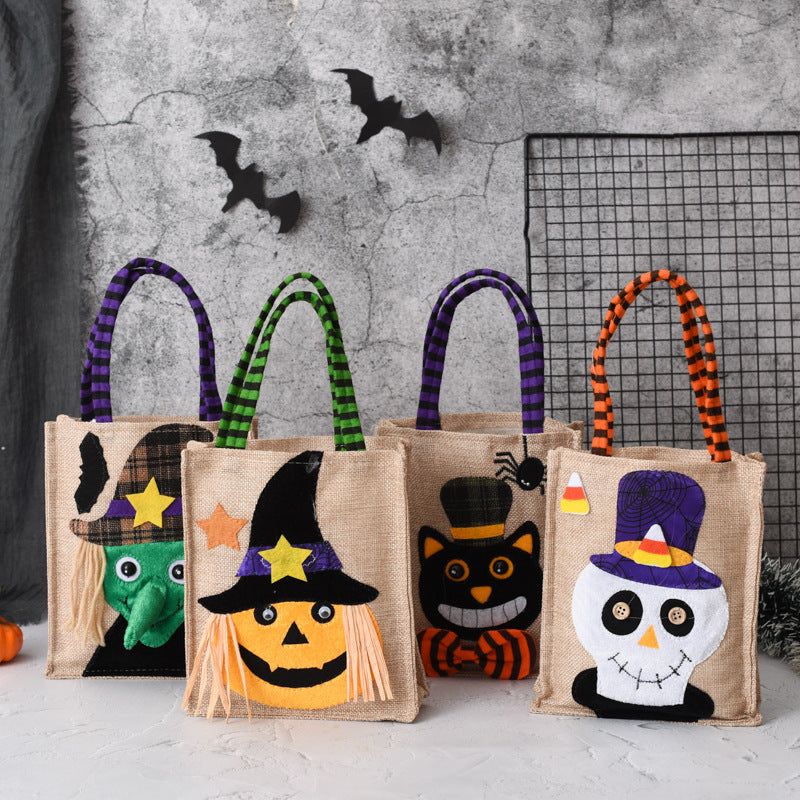 Halloween Candy Tote Bag For Kids GiftShopping Bags