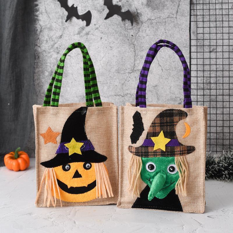 Halloween Candy Tote Bag For Kids GiftShopping Bags