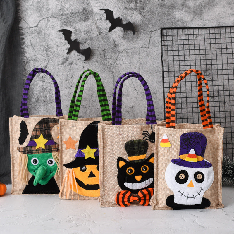 Halloween Candy Tote Bag For Kids GiftShopping Bags