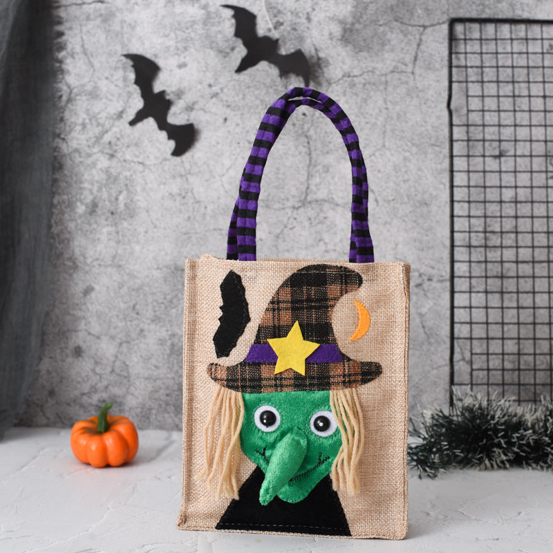 Halloween Candy Tote Bag For Kids GiftShopping Bags